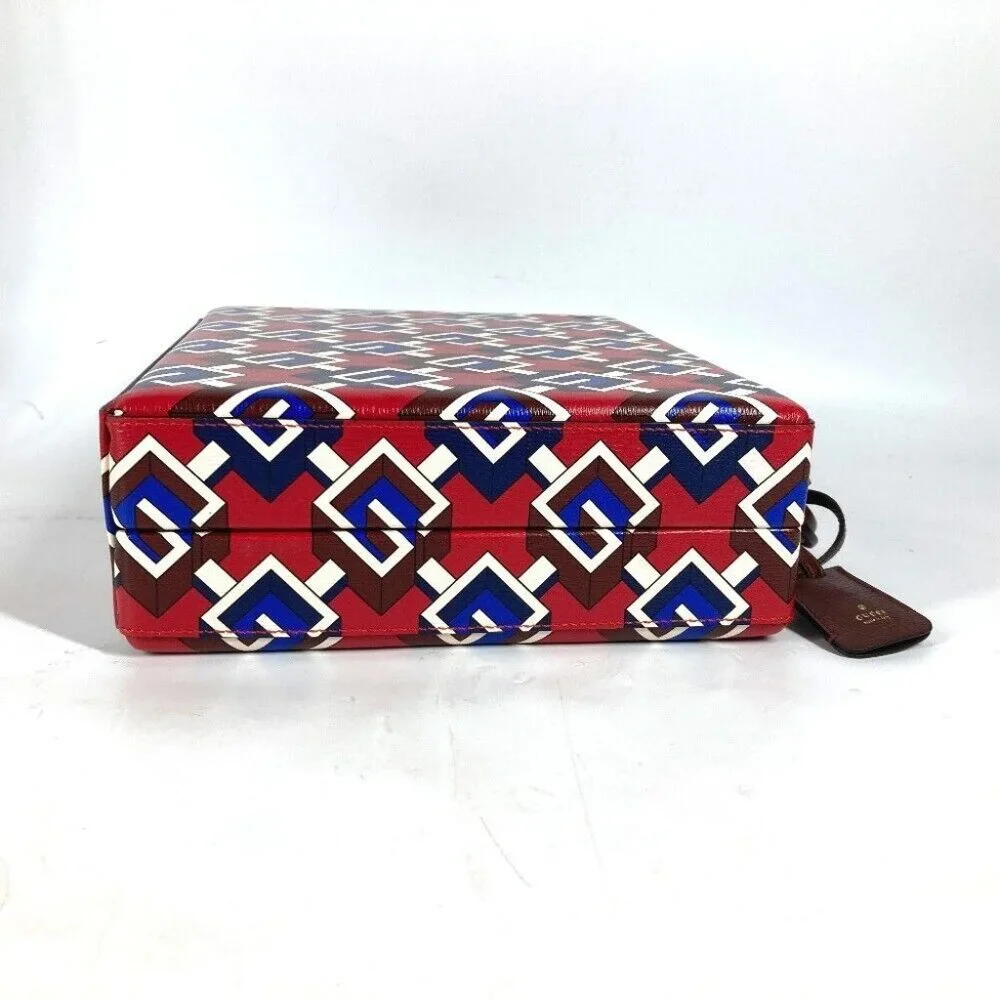 GUCCI 662474 playing cards chips Geometric G Briefcase Poker Set Dice Unused